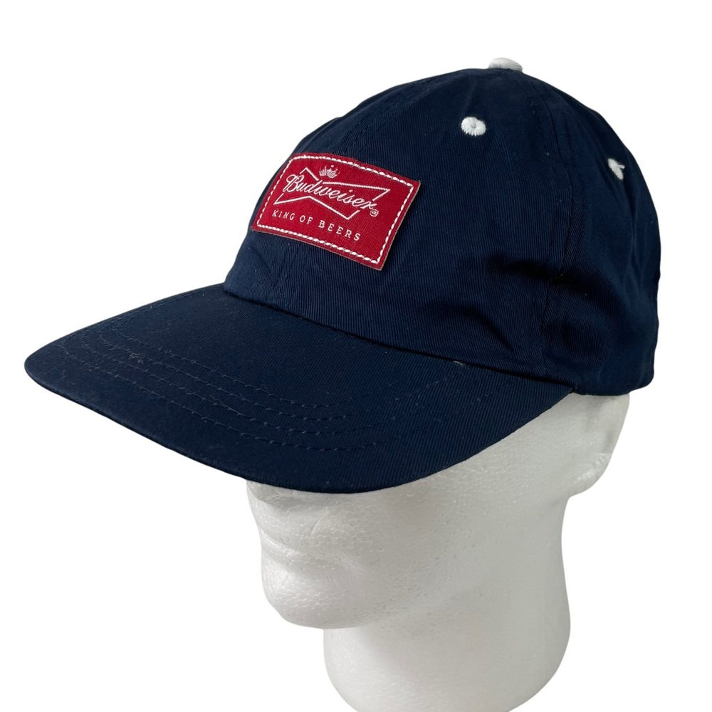 Budweiser Patch Lightweight Baseball Cap Hat King… - image 1